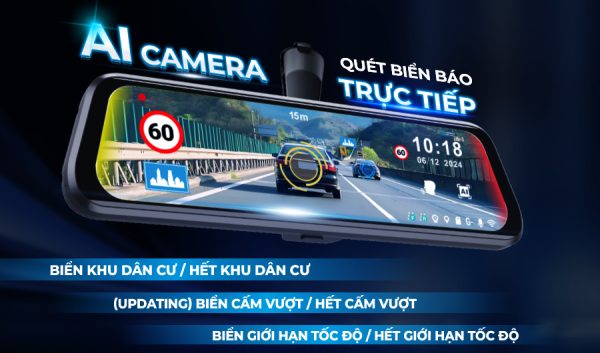 Gương Điện Tử AI ADAS UTOUR C3M Cho VF3 - Ảnh 4