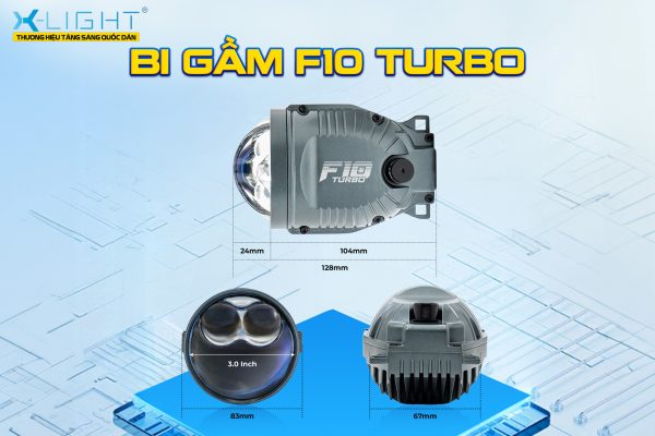 Bi Gầm X-Light F10 Turbo 24V - Ảnh 2