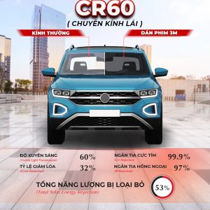 PHIM CÁCH NHIỆT 3M KÍNH LÁI CRYSTALLINE