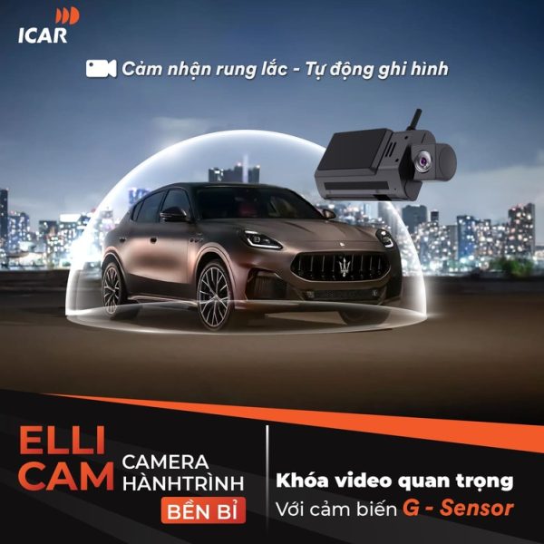 Camera hành trình Ellicam A64GS - Ảnh 4