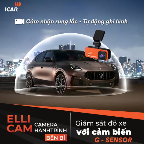 Camera hành trình Ellicam A650 - Ảnh 4
