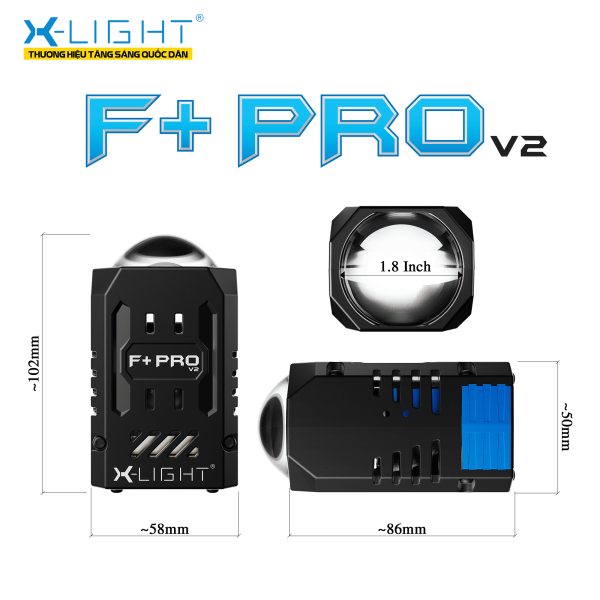 ĐÈN BI LED X-LIGHT F+ PRO - THẾ HỆ THỨ 2 - Ảnh 6