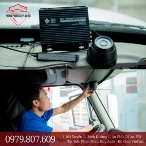 Thiết bị đầu ghi giám sát hành trình tích hợp Camera giám sát trên xe ô tô BA-SmartCamera (BA-CAMND10-1)