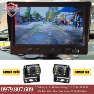 Màn hình xe tải 7 Inch 2 mắt camera AHD